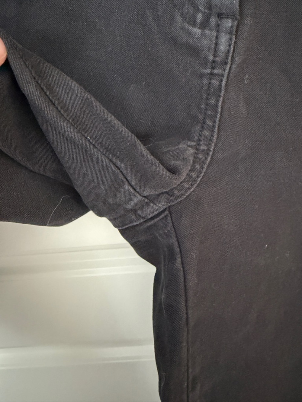 Wilfred Ascendant Black High Rise Wide-Leg Pants - Picture 6 of 6